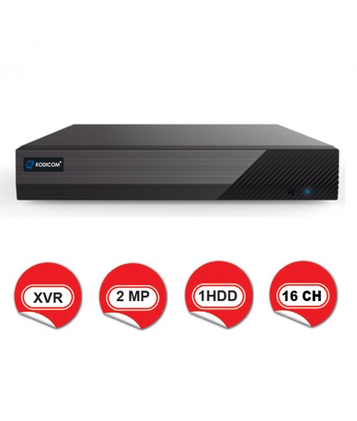 Kodicom KD-2116TS-C / 1080p 16 Kanal XVR 5 IN 1 Hibrit Kayıt Cihazı