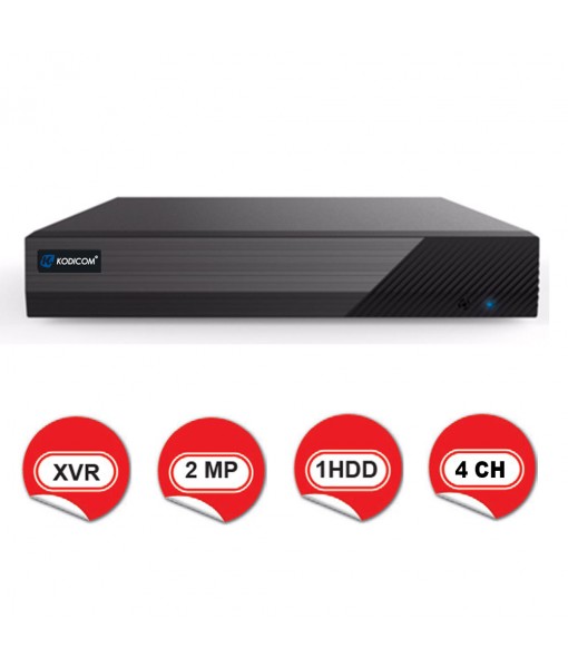 Kodicom KD-2104TS-C / 1080p 4 Kanal XVR 5 IN 1 Hibrit Kayıt Cihazı